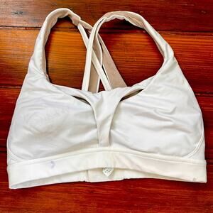 Lululemon Stash It All crossback athletic athleisure sports bra sz 6 C/D